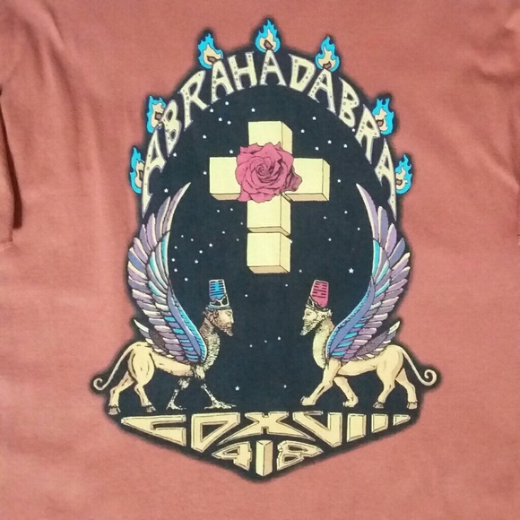 Abrahadabra Graphic Print T Shirt L - Picture 2 of 4